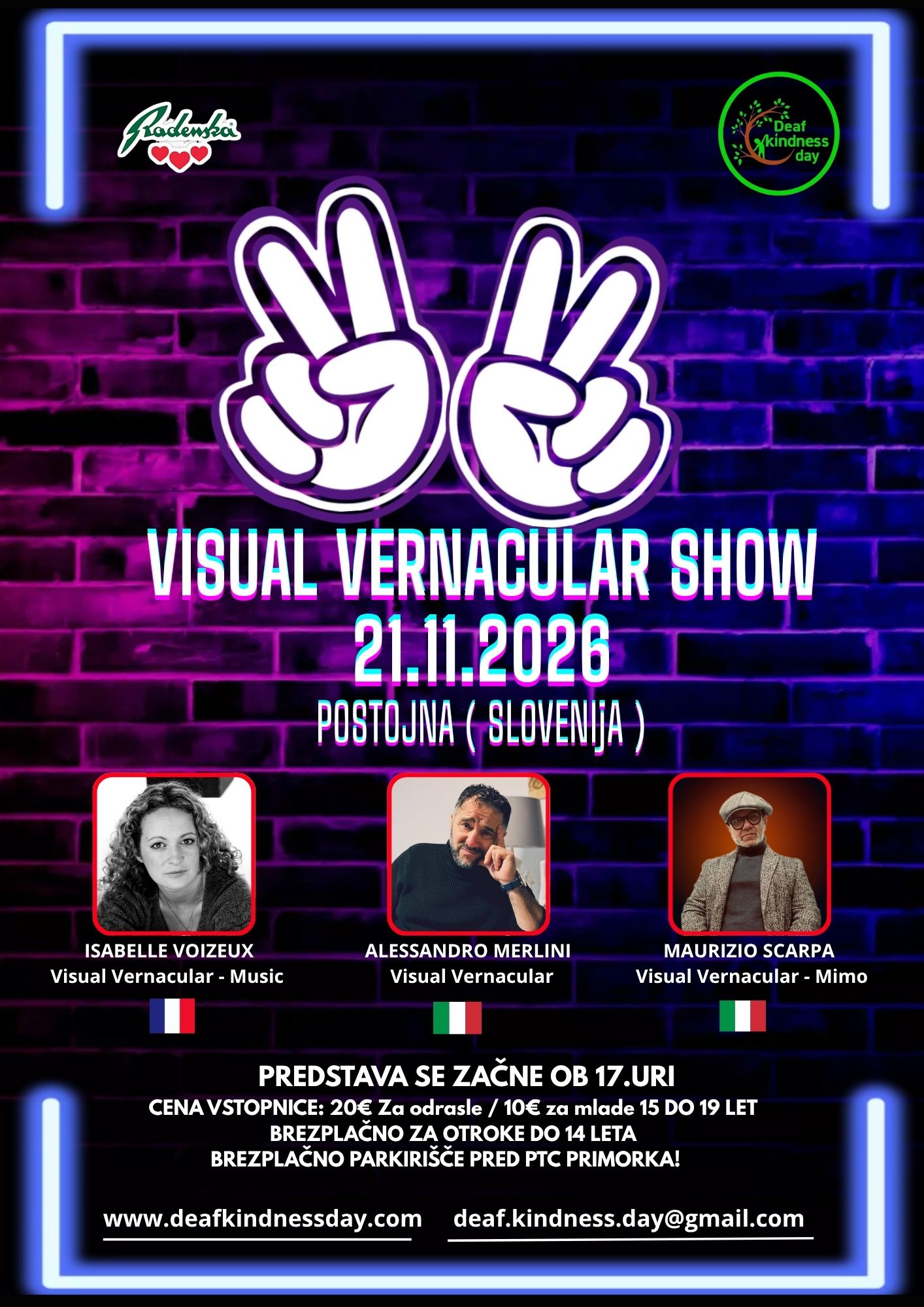 Visual Vernacular Show - Vstopnica